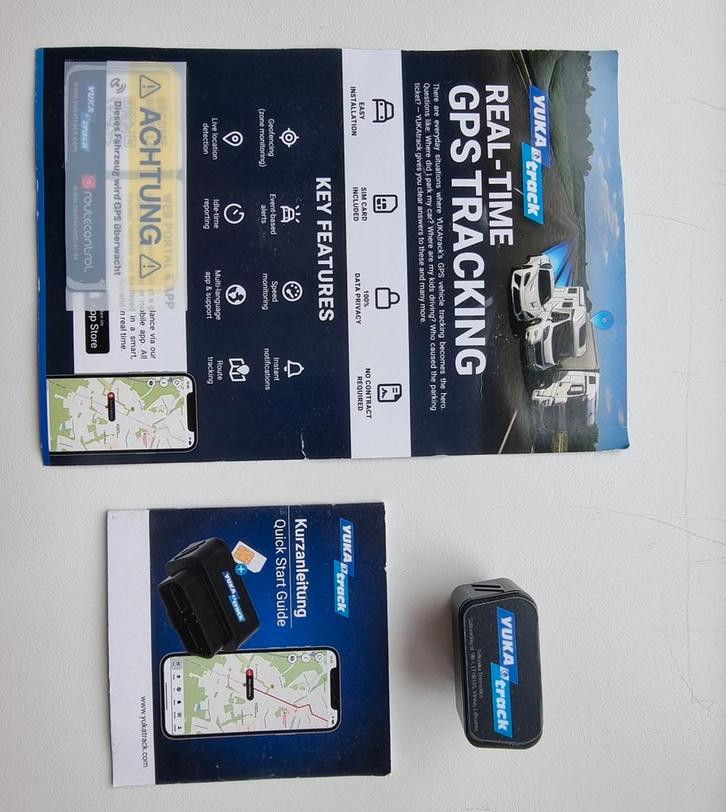 YUKA track GPS-tracker voor motor of auto, Auto-onderdelen, Motor en Toebehoren, Nieuw, Ophalen of Verzenden