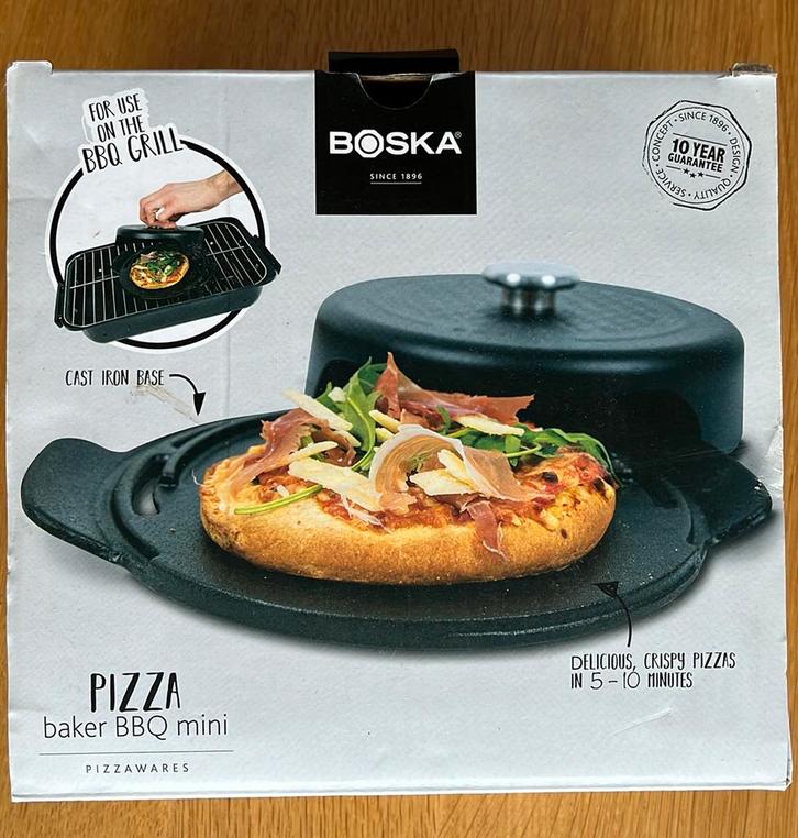 Boska mini BBQ pizza bakker. Nieuw!, Tuin en Terras, Pizzaovens, Nieuw, Ophalen of Verzenden