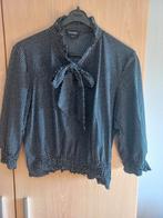 Donkerblauwe lilityme blouse travelstof, Blauw, Maat 38/40 (M), Ophalen of Verzenden, Zo goed als nieuw