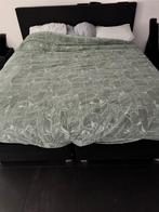Boxspring Karlsson matrassen 180x200, Huis en Inrichting, Slaapkamer | Boxsprings, Ophalen, Tweepersoons, Zo goed als nieuw, 180 cm