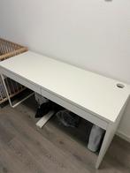 Bureau Ikea Micke wit, Huis en Inrichting, Bureaus, Ophalen, Gebruikt, Bureau
