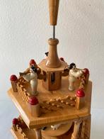 Kerstpyramide 3-laags, uitbeelding kerstverhaal, Diversen, Ophalen, Gebruikt