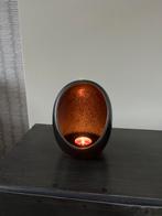 Egg windlicht zwart, Overige materialen, Gebruikt, Zwart, Ophalen of Verzenden