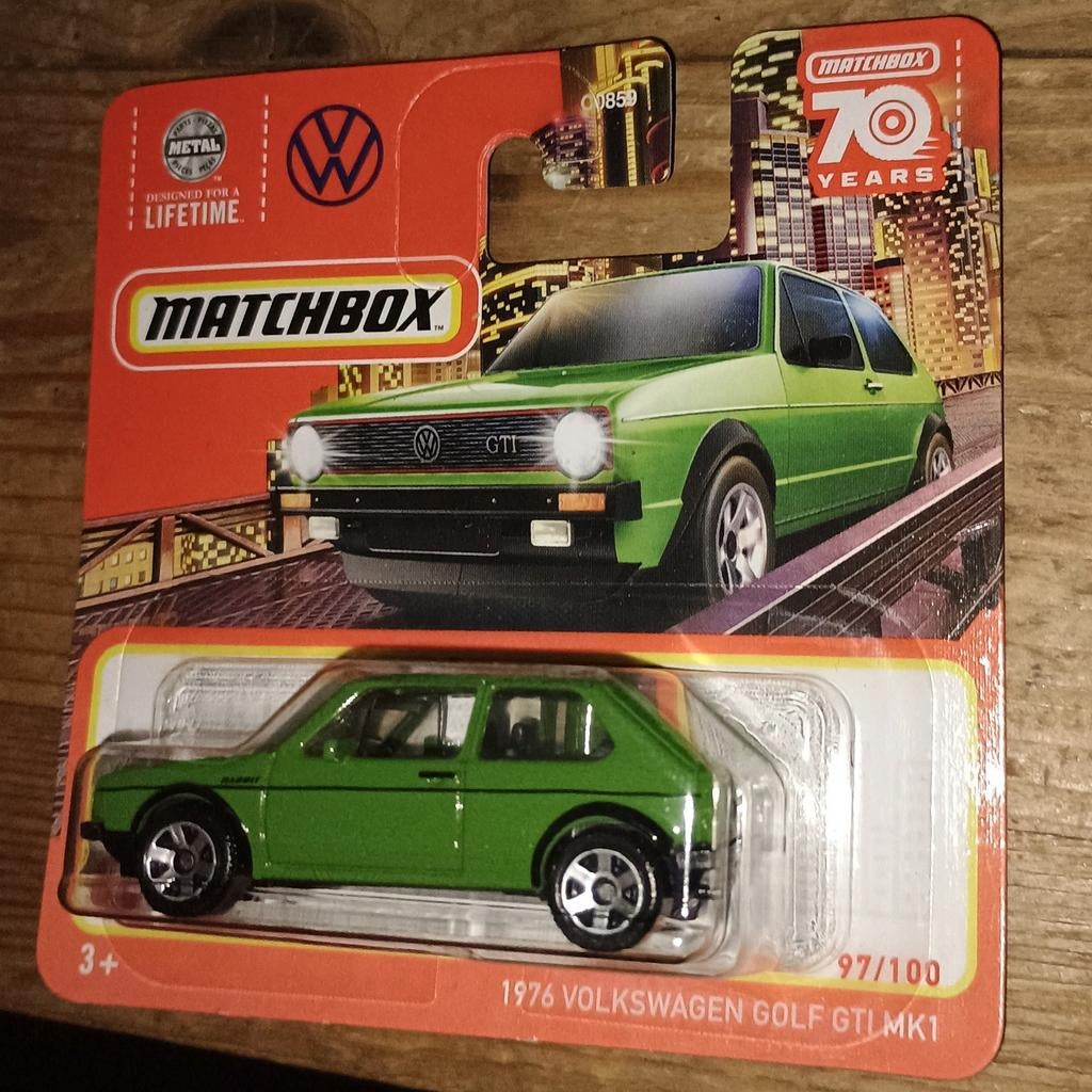 Matchbox 1:64 1976 VW Golf GTI MK1, Ophalen of Verzenden, Nieuw, Auto