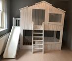 Stapelbed met glijbaan van woodchoice, Ophalen, Hoogslaper of Stapelbed, 70 tot 85 cm, Zo goed als nieuw