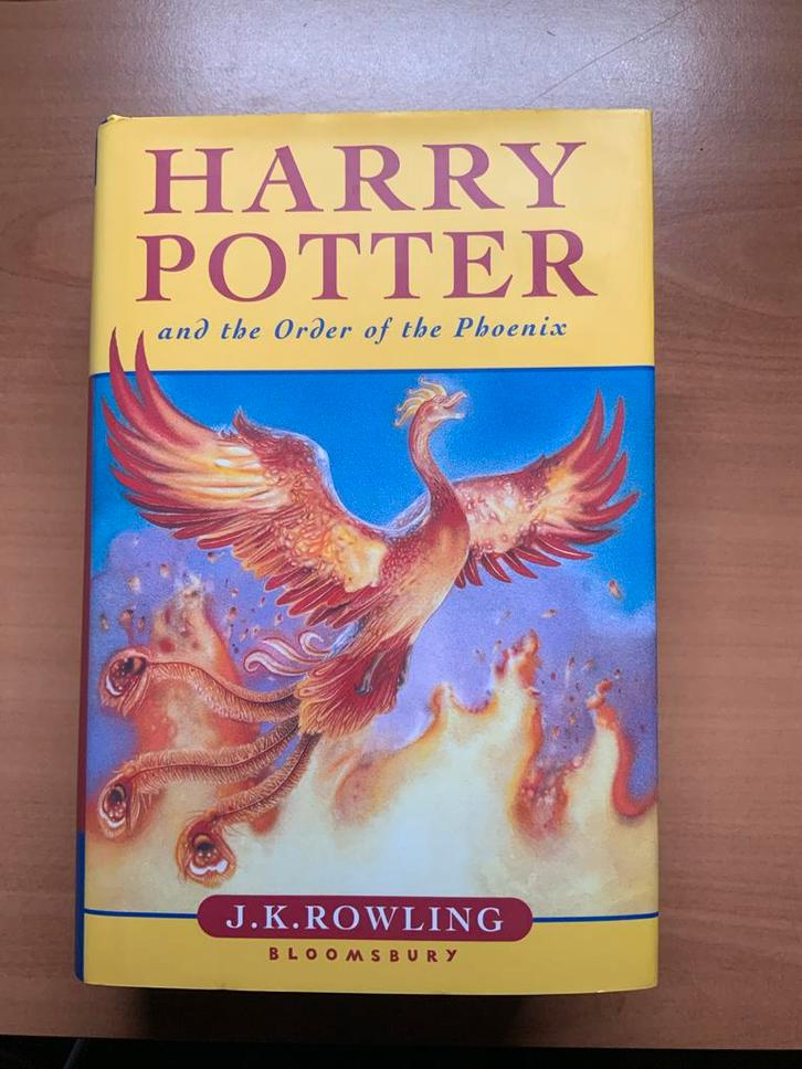 Harry Potter Order Phoenix - Engelstalig Hardcover, Boeken, Fantasy, Gelezen, Ophalen