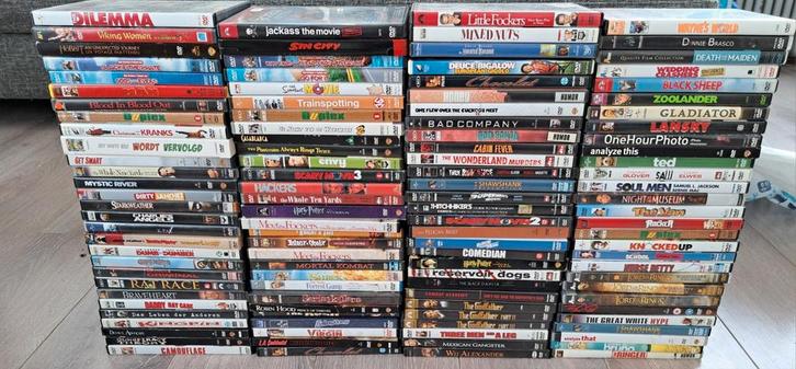 Grote partij dvd's films en series, Cd's en Dvd's, Dvd's | Tv en Series, Gebruikt, Overige genres, Alle leeftijden, Ophalen