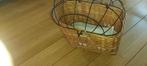 Rieten hondenmand voor op de fiets, Dieren en Toebehoren, Ophalen, Gebruikt, Riet