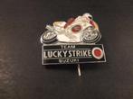 Suzuki RGV500 racemotor ( Team Lucky Strike) emaille speld, Verzenden, Gebruikt, Overige onderwerpen