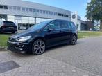 Volkswagen Touran 2.0 TDI R line 7 Traps DSG 170PK, 1800 kg, Euro 6, Alcantara, Zwart