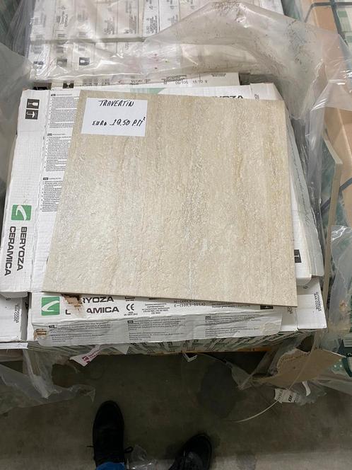 Natuursteen look keramische vloer/wand tegels 50x50, Doe-het-zelf en Verbouw, Tegels, Nieuw, Ophalen of Verzenden