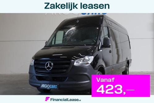 Mercedes-Benz Sprinter 316 CDI ZWART L3/H2 PDC CAMERA BLIS C, Auto's, Bestelauto's, Bedrijf, Lease, Financial lease, ABS, Achteruitrijcamera