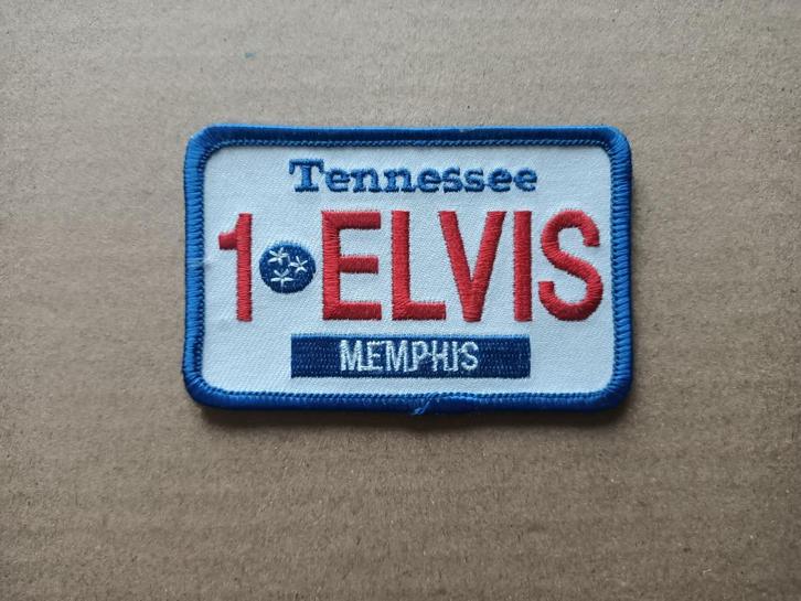 Opstrijk Badge Elvis Presley USA / Nieuw !!, Verzamelen, Muziek, Artiesten en Beroemdheden, Nieuw, Verzenden