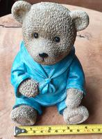 Spaarpot teddybeer gaaf, rubber afsluitdop, mooi cadeautje!, Verzamelen, Ophalen of Verzenden, Zo goed als nieuw, Steen, Aardewerk of Keramiek