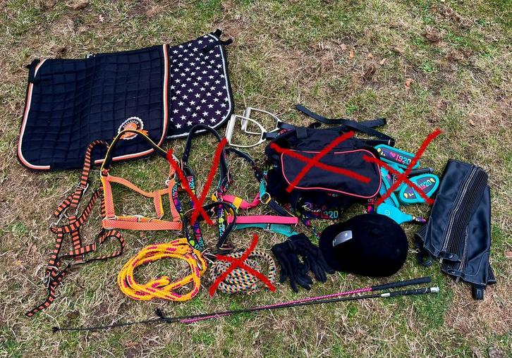 Paarden spullen, Dieren en Toebehoren, Paarden en Pony's | Verzorgingsproducten, Gebruikt, Ophalen of Verzenden