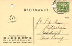 NV Bleeker s Manufacturenhandel - 02.1940 - briefkaart, Ophalen of Verzenden, Briefkaart