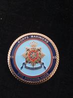 Korps Mariniers Munt - Van Ghentkazerne Rotterdam, Ophalen of Verzenden, Marine, Nederland, Embleem of Badge
