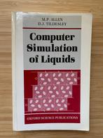 Computer Simulation of Liquids M. P. Allen, Ophalen of Verzenden, Gelezen, Overige wetenschappen