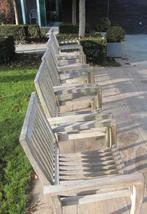 Tuinstoelen teakhout 6x, Ophalen, Zo goed als nieuw