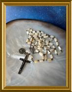 Oude parelmoer rozenkrans, Antiek en Kunst, Antiek | Religie, Ophalen of Verzenden