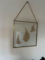 Mooie Wanddecoratie met Gedroogde Bladeren, Ophalen of Verzenden, Zo goed als nieuw