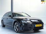 Audi A4 Avant 2.0 TFSI MHEV Sport S line black edition, 1984 cc, Zwart, Hybride Elektrisch/Benzine, 1500 kg