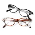 Dames leesbril op sterkte kattenbril +1 +1.5 +2 +2.5 +3 +3.5, Overige merken, Overige kleuren, Verzenden, Nieuw