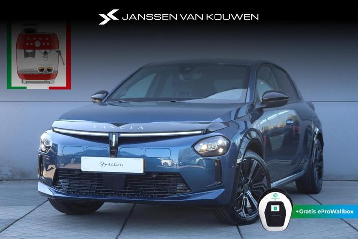 Lancia Ypsilon Edizione Cassina Limitata 51 kWh - Demo Korti, Auto's, Lancia, Bedrijf, Te koop, Ypsilon, ABS, Achteruitrijcamera