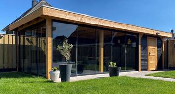 Easyflex Zwolle, overkapping met berging, 736x350 cm. beschikbaar voor biedingen