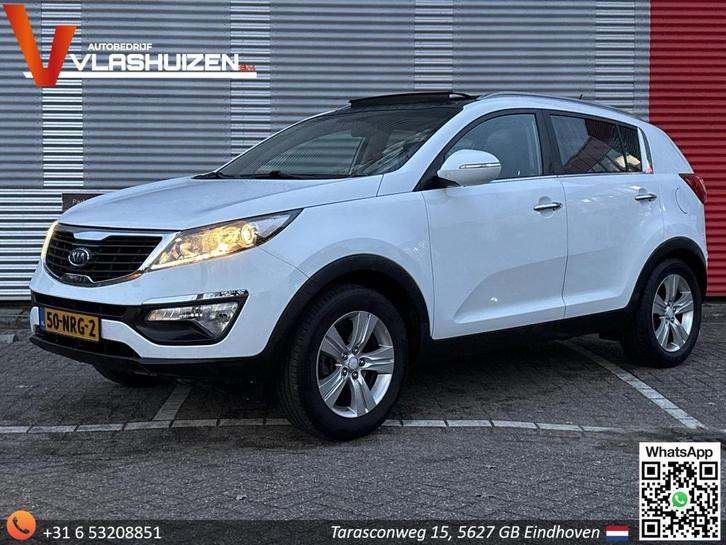 Kia Sportage 2.0 X-ecutive Plus Pack Automaat | Leder | Pano, Auto's, Kia, Bedrijf, Te koop, Sportage, ABS, Airbags, Airconditioning