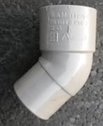 PVC 45 bocht 32 mm, Doe-het-zelf en Verbouw, Buizen en Afvoer, Nieuw, Pvc, Bochten, Ophalen