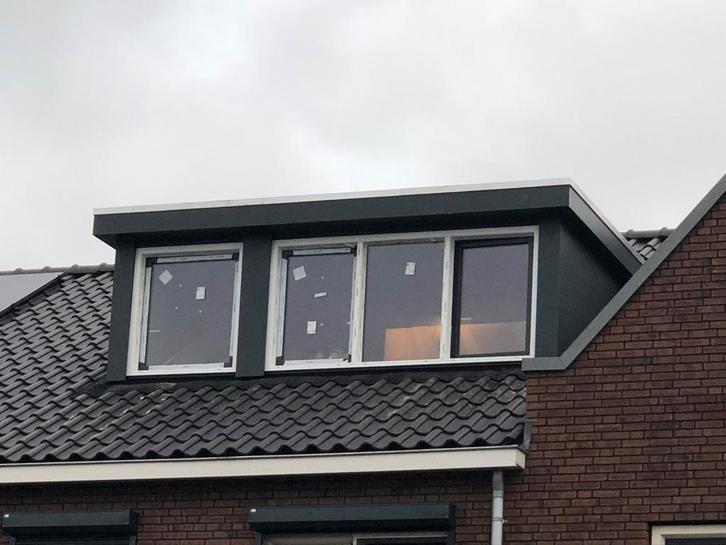 dakkapel op maat en wens in 1 dag geplaatst, Doe-het-zelf en Verbouw, Kozijnen en Schuifpuien, Nieuw, Dakkapel, Kunststof, 75 tot 150 cm