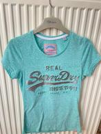 Dames shirt Superdry, maat XS, Kleding | Dames, T-shirts, Maat 34 (XS) of kleiner, Blauw, Superdry, Ophalen of Verzenden
