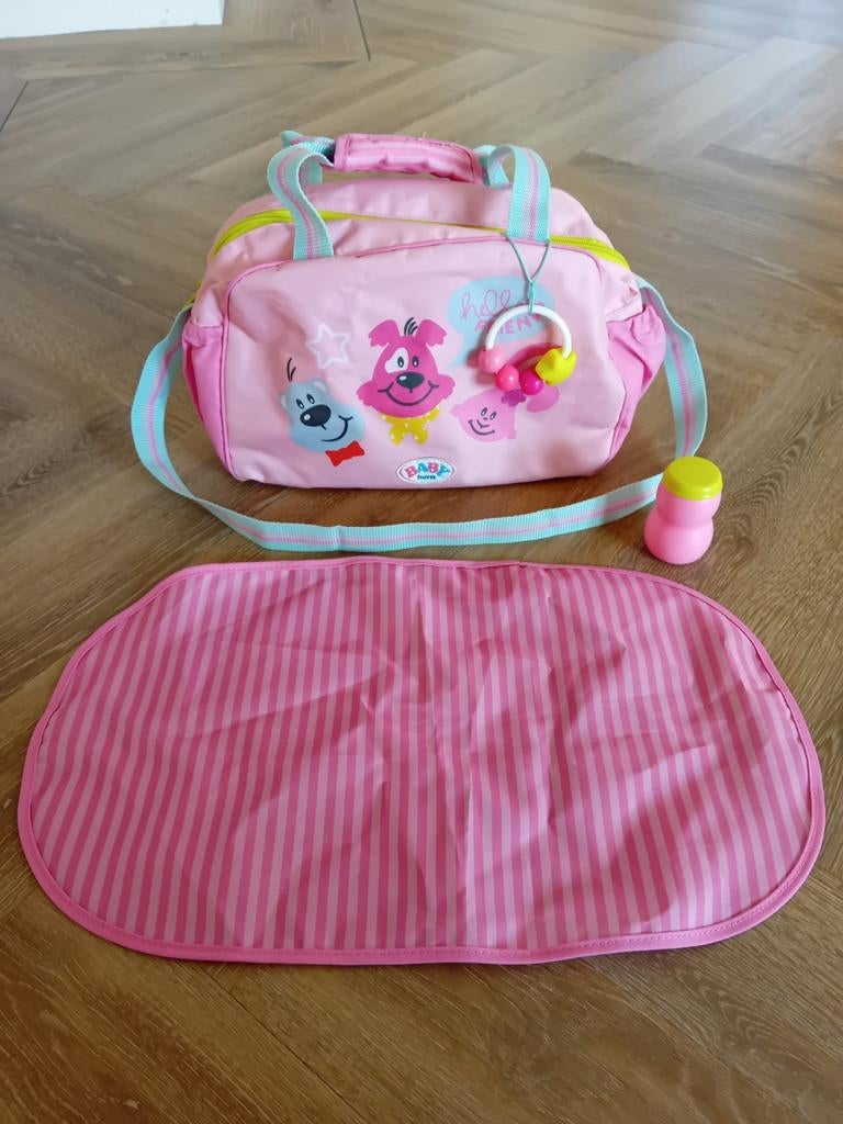 Baby Born luiertas, Ophalen of Verzenden, Zo goed als nieuw, Babypop