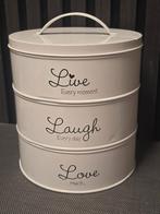 Riverdale koektrommel 3 delig 17,5x19, Ophalen of Verzenden, Gebruikt