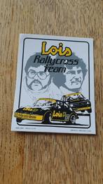 Sticker Lois Rallycross Team Porsche/ Ford Escort, Ophalen of Verzenden, Zo goed als nieuw, Auto of Motor