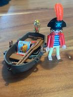 Playmobil Piraat met boot 1, Ophalen of Verzenden, Zo goed als nieuw