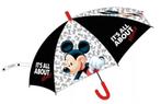 Mickey Mouse Paraplu - Semi Automatisch - Disney, Nieuw, Ophalen of Verzenden