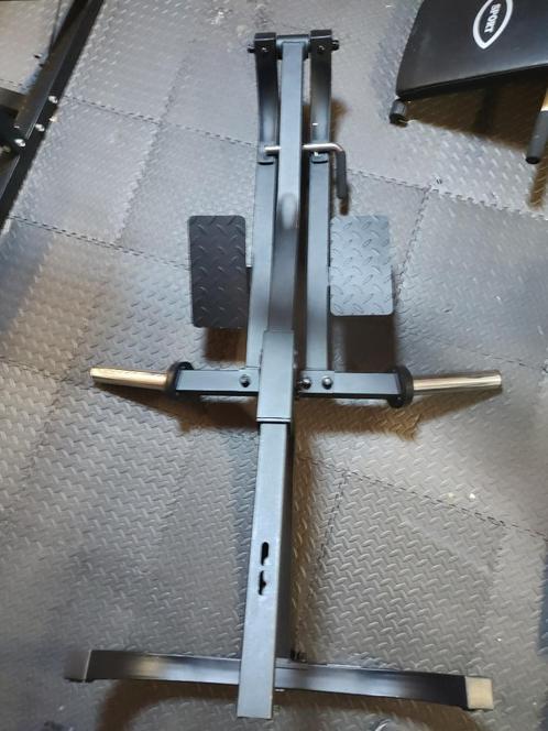 Professionele powertec legpress zonder bankje, Sport en Fitness, Fitnessapparatuur, Nieuw, Krachtstation, Benen, Metaal, Ophalen