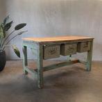 Oude werkbank, vintage dressoir, toonbank, Ophalen