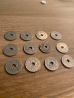 5 cent Nederlands Indie 1913, 1921 en 1922, Postzegels en Munten, Munten | Nederland, Ophalen of Verzenden, Koningin Wilhelmina
