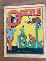 Oud Puzzle-Boek van Daan Hoeksema - 1925 - Excelsior reclame, Ophalen of Verzenden, Gebruikt, Overige typen