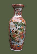 Grote Prachtige Chinese vaas, handbeschilderd, Antiek en Kunst, Antiek | Vazen, Ophalen of Verzenden