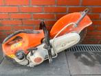 Stihl TS420 bandenzaag motorslijper - goede staat met schijf, Tuin en Terras, Hand-tuingereedschap, Ophalen of Verzenden, Gebruikt