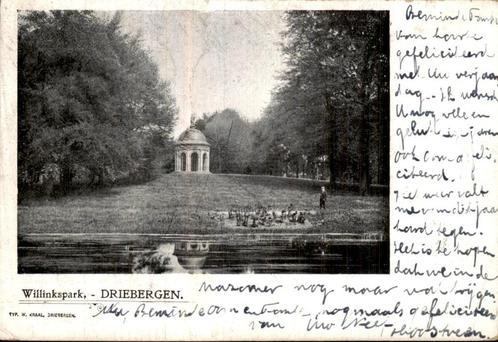 Willinkspark Driebergen, Verzamelen, Ansichtkaarten | Nederland, Gelopen, Utrecht, Voor 1920, Ophalen of Verzenden