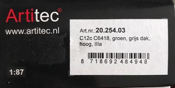 Artitec 20.254.03 NS C12c , groen, aangepast rijtuignummer beschikbaar voor biedingen