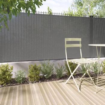 Schaduwnet Hoge Privacy 95% Textylen 8X8 Donkergrijs 1X3M beschikbaar voor biedingen