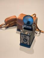 Vintage Agfa Box Camera met Flitser & Tas, Ophalen, Gebruikt, Compact, Overige Merken