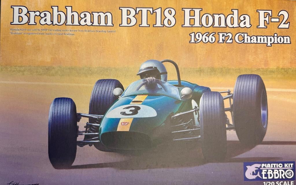 Coelianmodels, Ebbro 20022, BT 18 Honda, 1/20, € 49,99, Hobby en Vrije tijd, Modelbouw | Auto's en Voertuigen, Nieuw, Auto, Groter dan 1:32