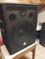 2 stuks 15 inch speakers the box, Ophalen, Zo goed als nieuw, Minder dan 500 watt, P.A.